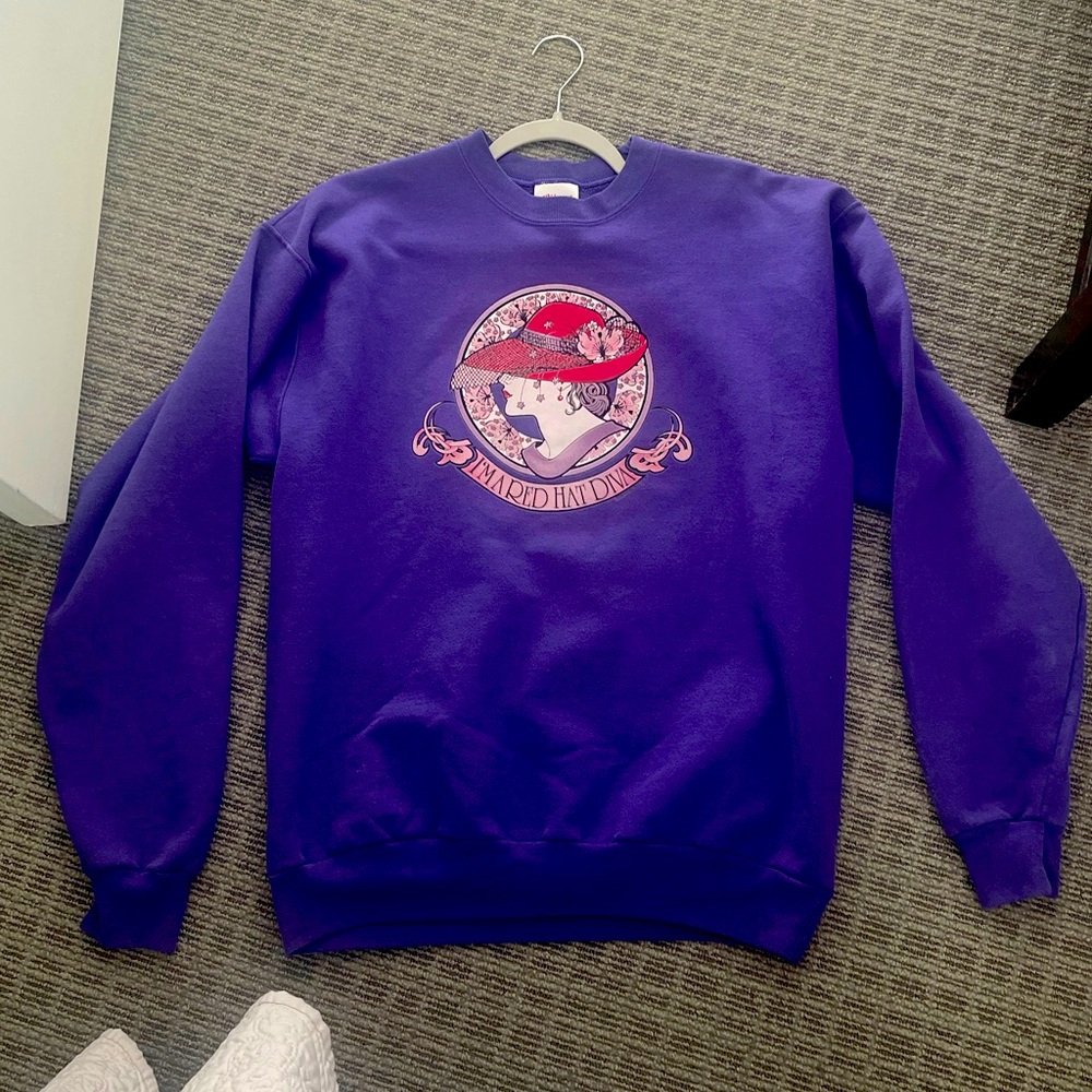 Red Hat Lady Crewneck